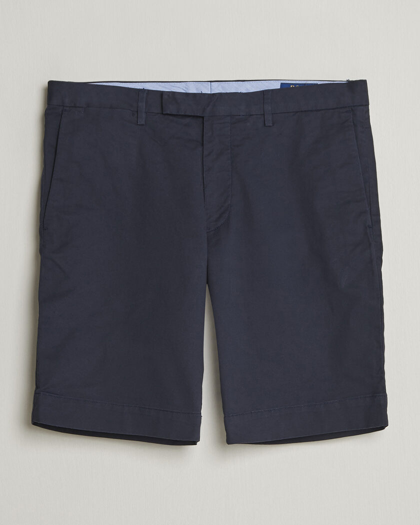 Polo Ralph Lauren Stretch Twill Shorts Aviator Navy – Blå