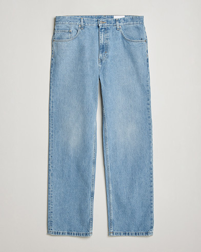 Axel Arigato Archive Straight Fit Jeans Light Blue – Blå