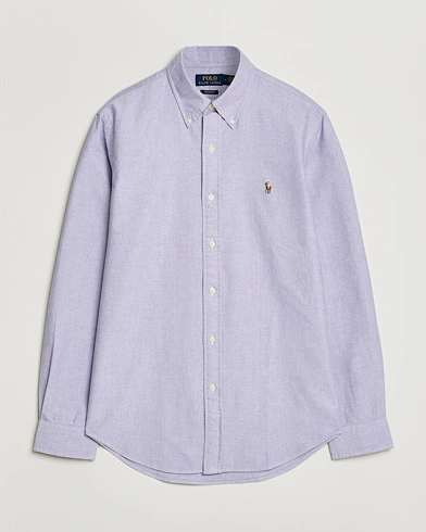 Polo Ralph Lauren Custom Fit Oxford Shirt Tissel Purple – Lila