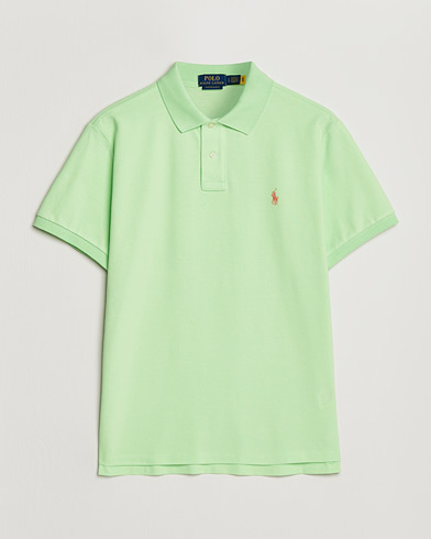Polo Ralph Lauren Custom Slim Fit Polo Cruise Lime – Grön