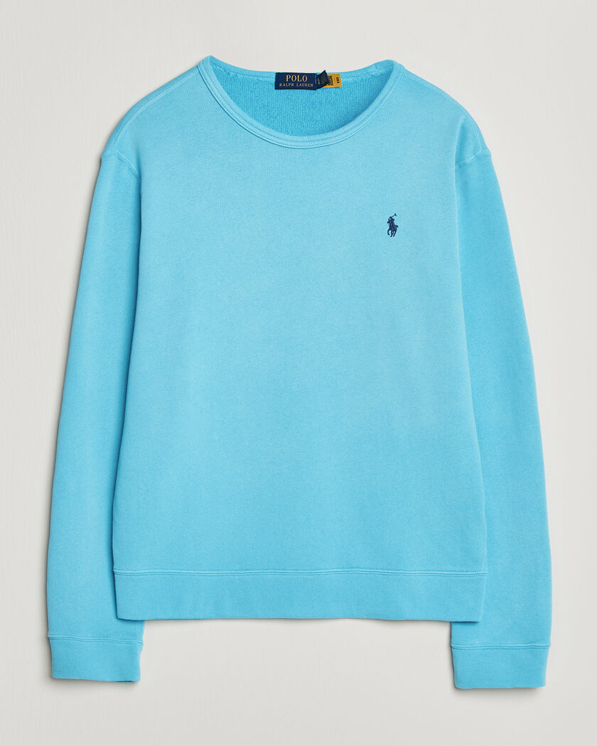 Polo Ralph Lauren Island Terry Sweatshirt Perfect Turqoise – Blå