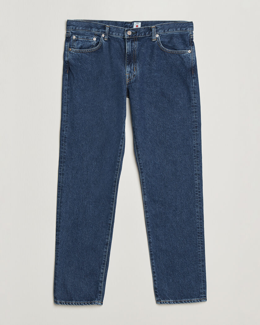 EDWIN Regular Tapered Jeans Used Mid Blue – Blå