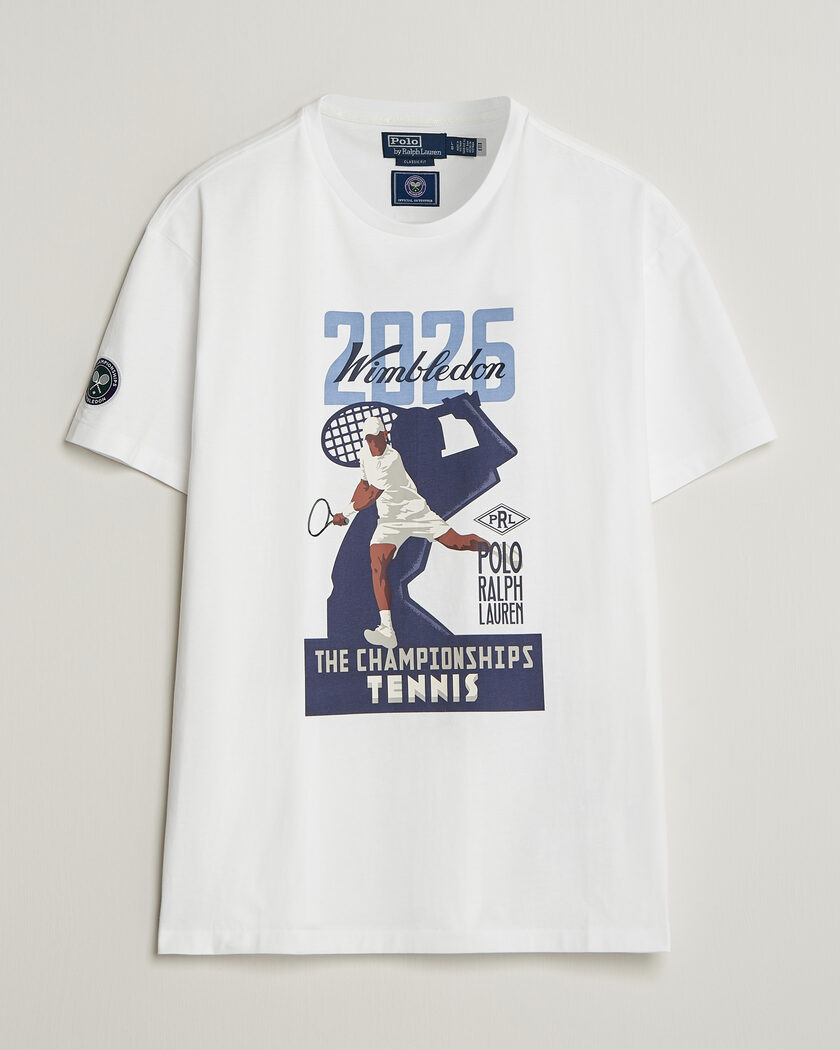 Polo Ralph Lauren Printed Championship Tee White – Vit