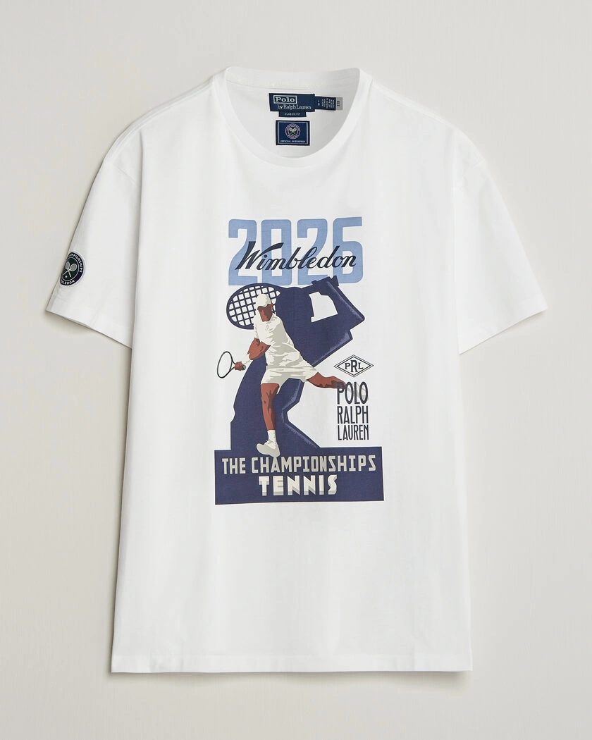 Polo Ralph Lauren Printed Championship Tee White – Vit