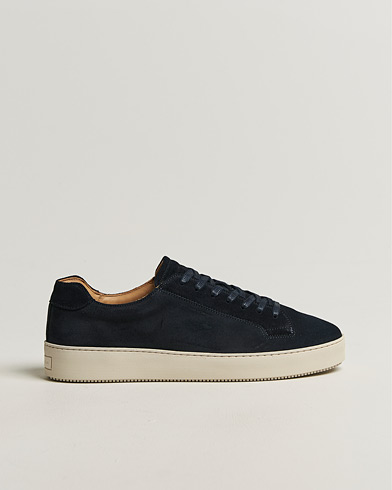 Tiger of Sweden Salas 2 Suede Sneaker Light Ink – Blå