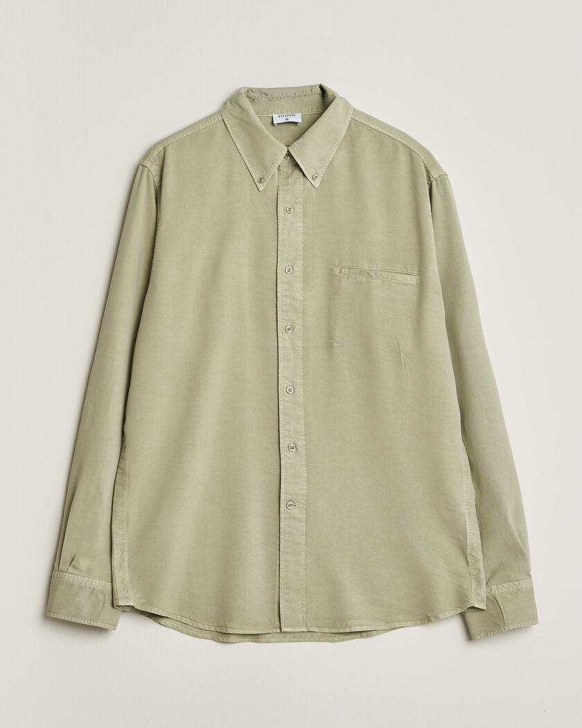 Filippa K Zack Lyocell Shirt Light Green – Grön