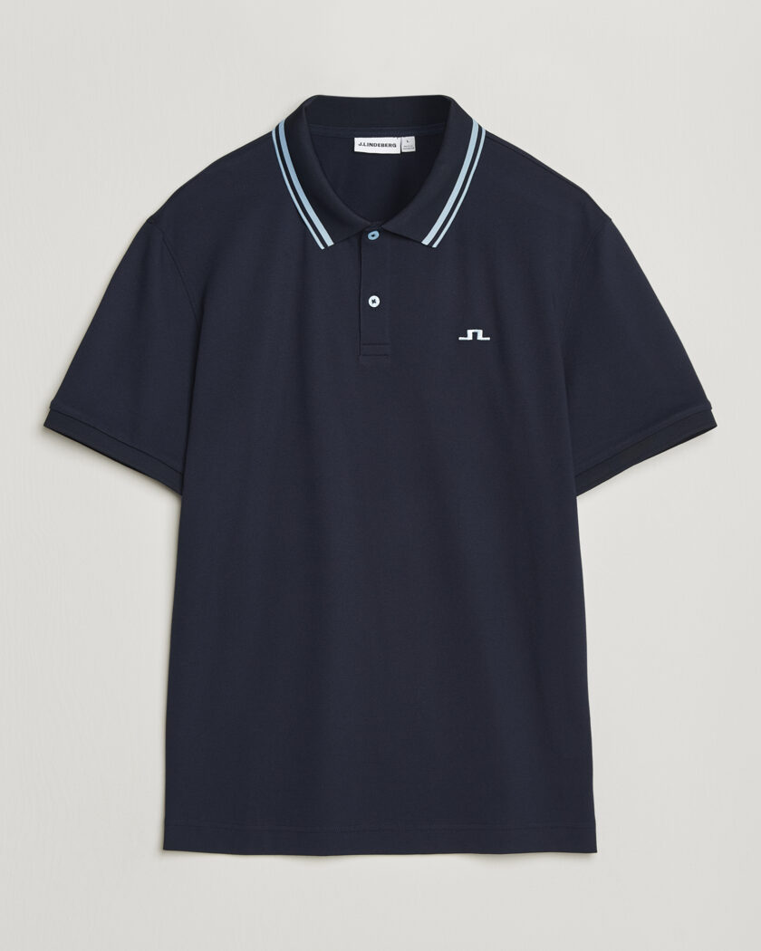 J.Lindeberg Joey Tipping Polo JL Navy – Grön