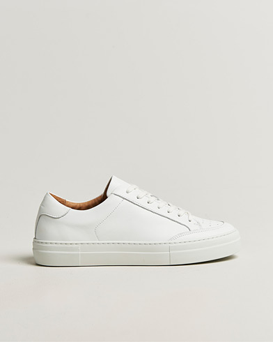 J.Lindeberg Art Signature Leather Sneaker White – Vit
