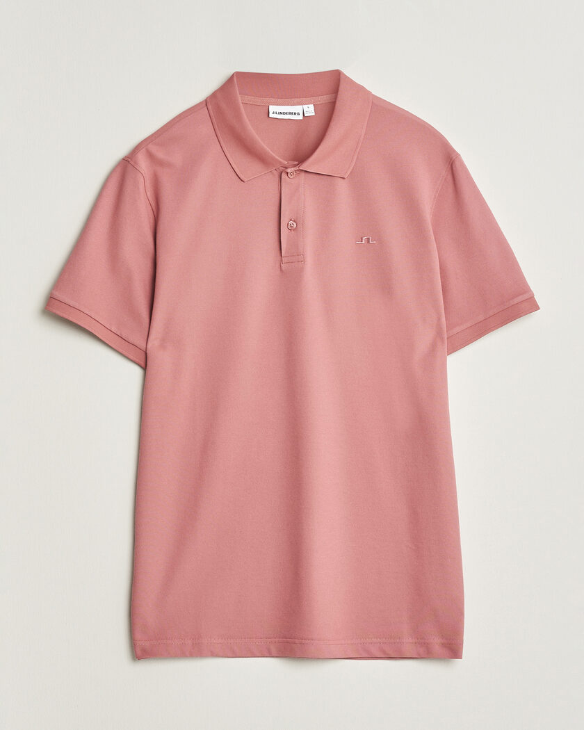 J.Lindeberg Verse Polo Withered Rose – Röd