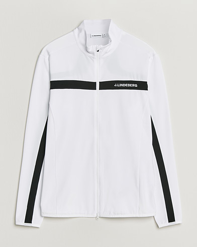 J.Lindeberg Jarvis Mid Layer Full Zip White – Vit