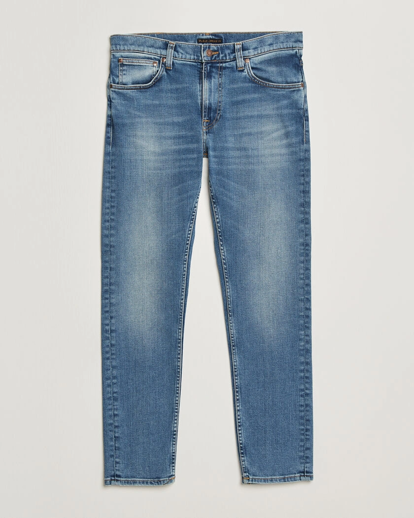 Nudie Jeans Lean Dean Jeans Blue Legend – Blå