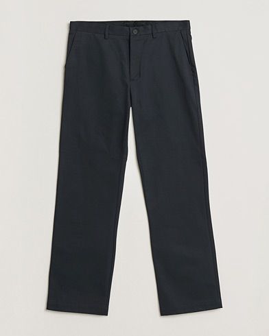 Sunspel Soft Cotton Drill Trousers Navy – Blå