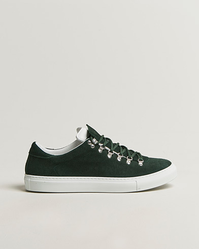 Diemme Marostica Low Sneaker Bottle Green Suede – Grön