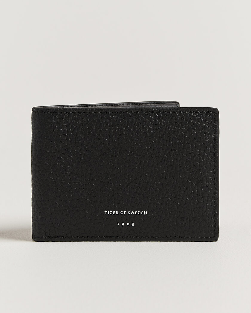 Tiger of Sweden Wivallius Leather Wallet Black – Svart