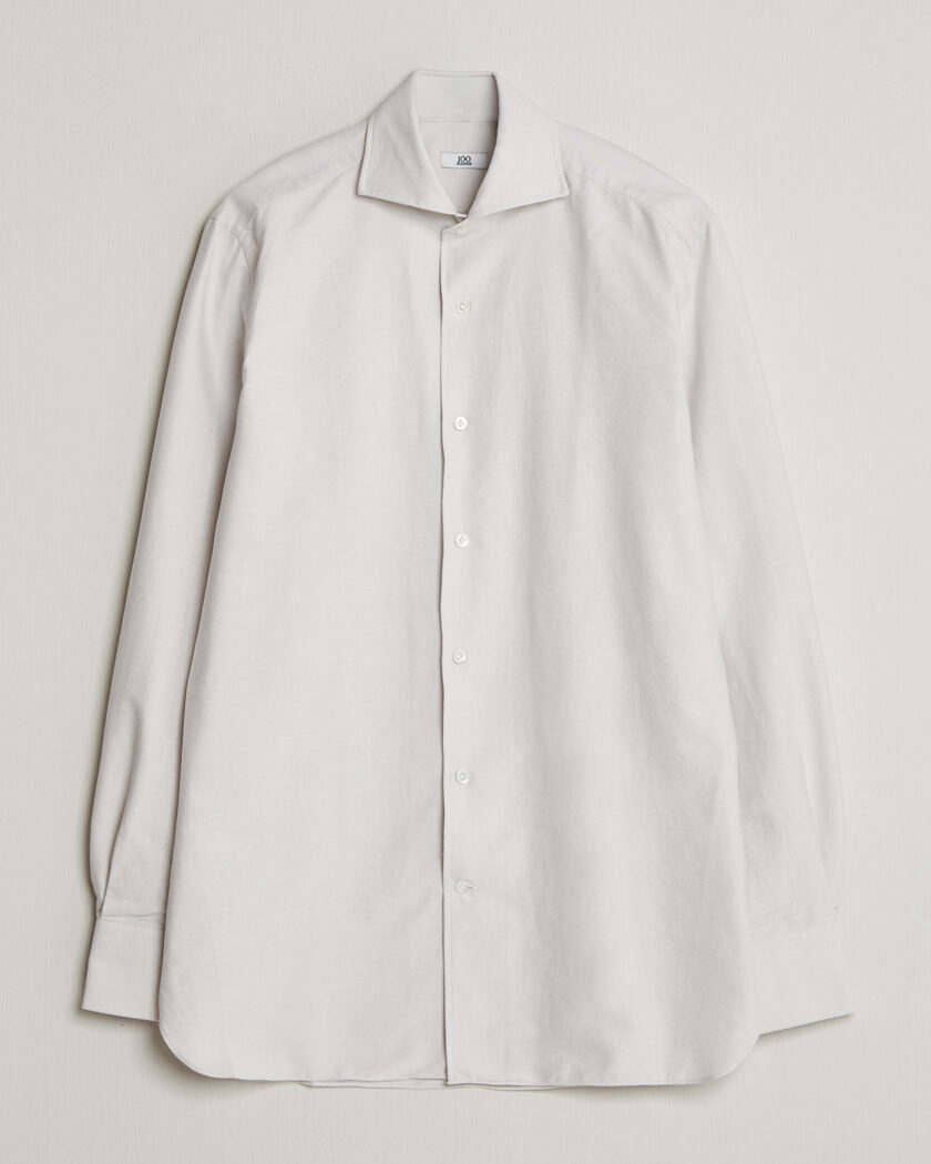 100Hands Washed Oxford Shirt Grey – Grå