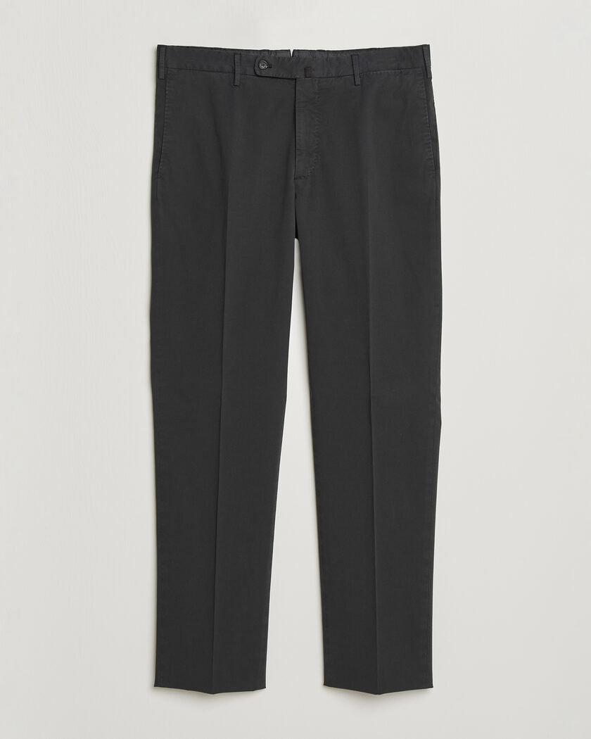 Incotex Regular Fit Comfort Chinos Dark Grey – Grå
