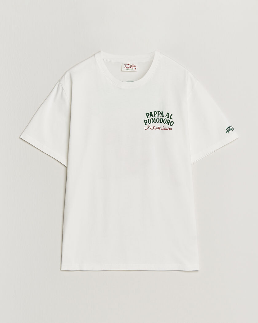 MC2 Saint Barth Back Printed Cotton T-Shirt Pappa Pomodoro – Vit