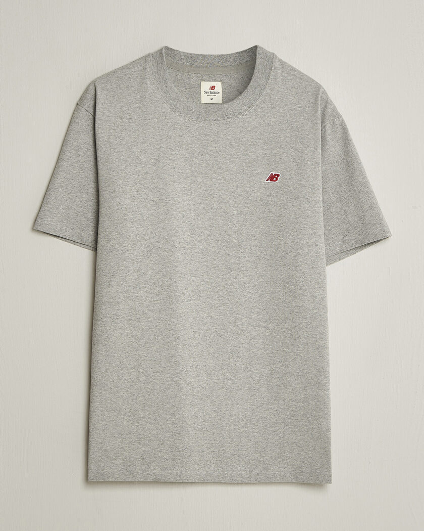 New Balance Made In USA Core T-Shirt Athletic Grey – Grå