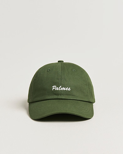 Palmes Stitch 6-Panel Cap Dark Green – Grön