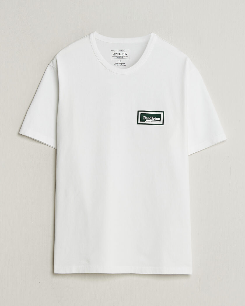 Pendleton Patch Graphic Tee White – Vit