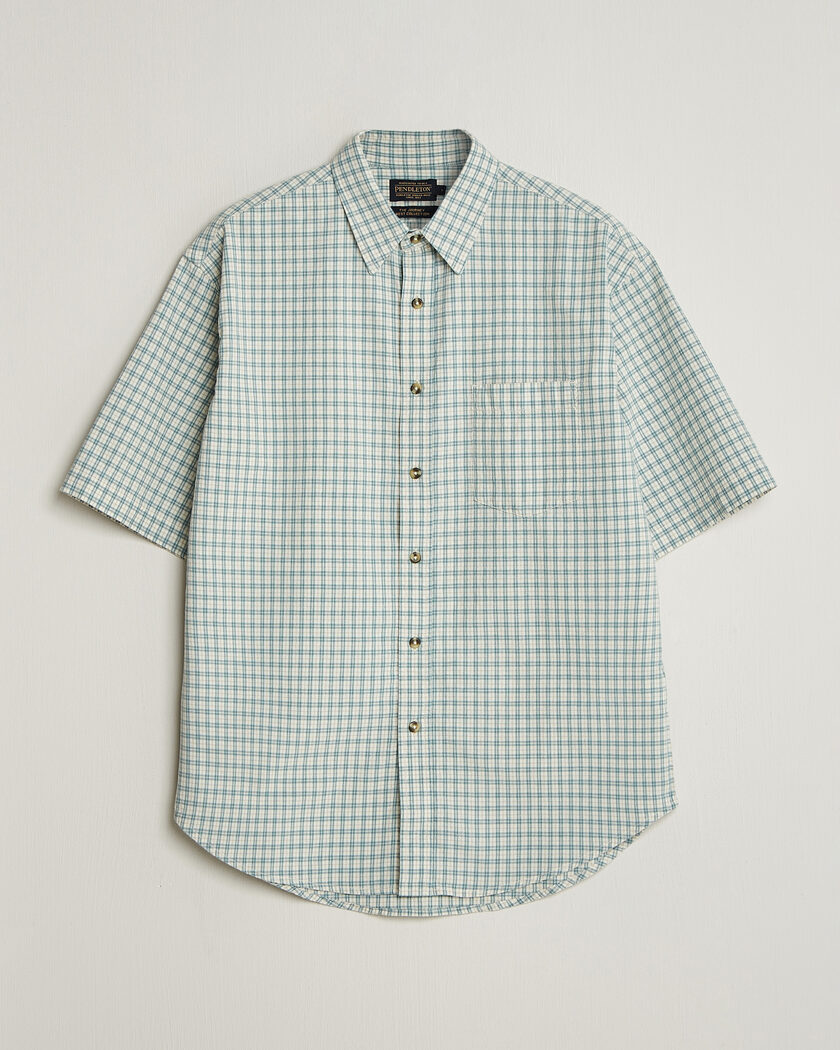 Pendleton Short Sleeve Shirt Summer Tartan – Grön