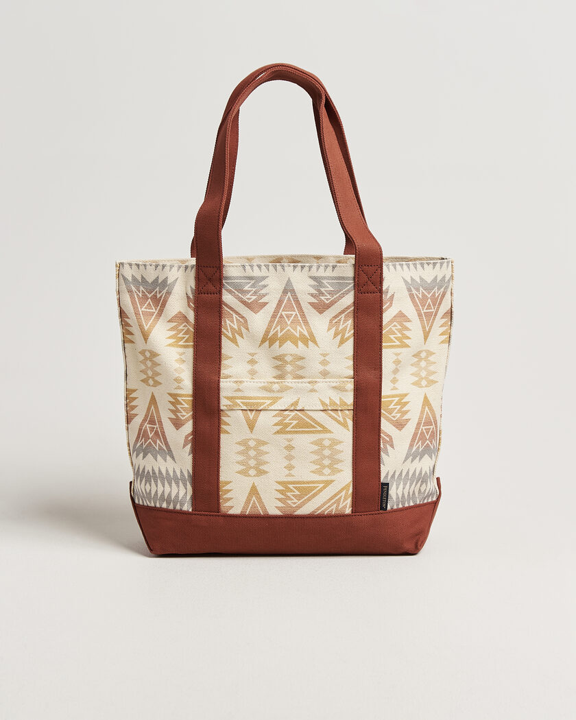 Pendleton Astoria Canvas Tote Bag Ponderosa Brick – Flerfärgad