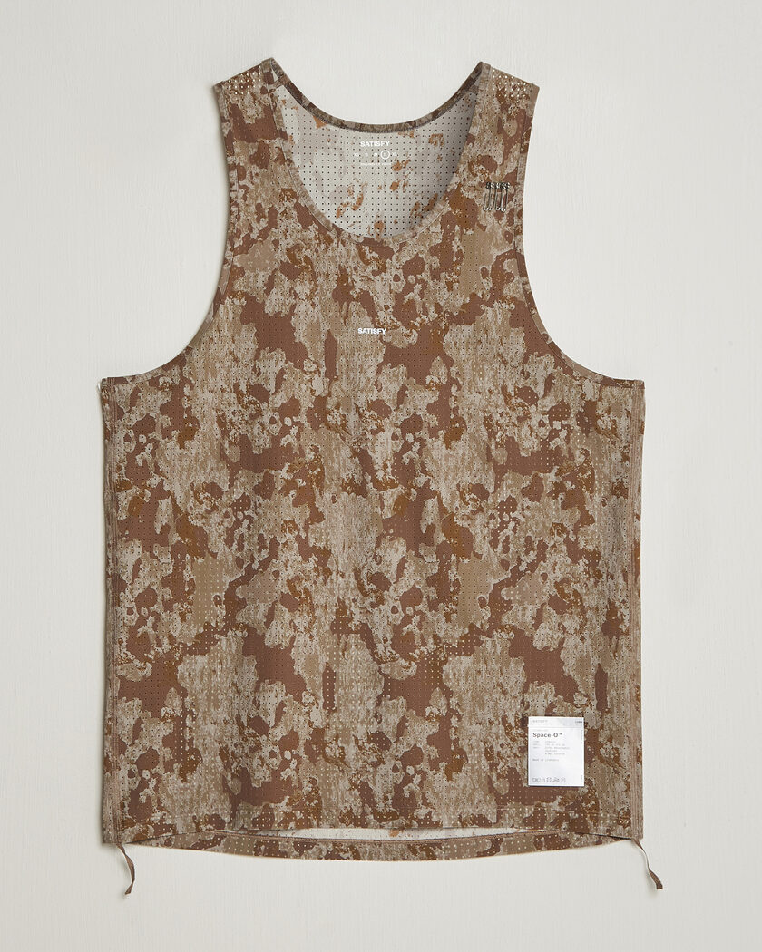 Satisfy Space-O Singlet Camo – Flerfärgad
