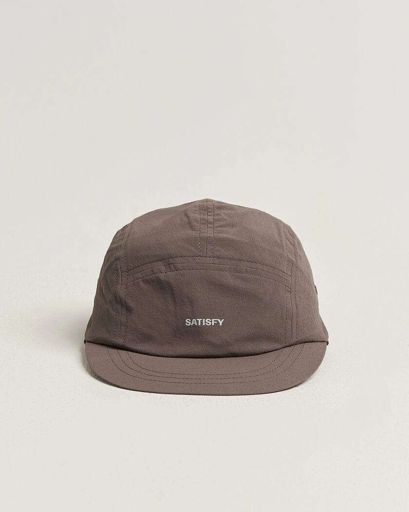 Satisfy SatisfyAmbientWarp Cordura Trail CapFalcon – Brun