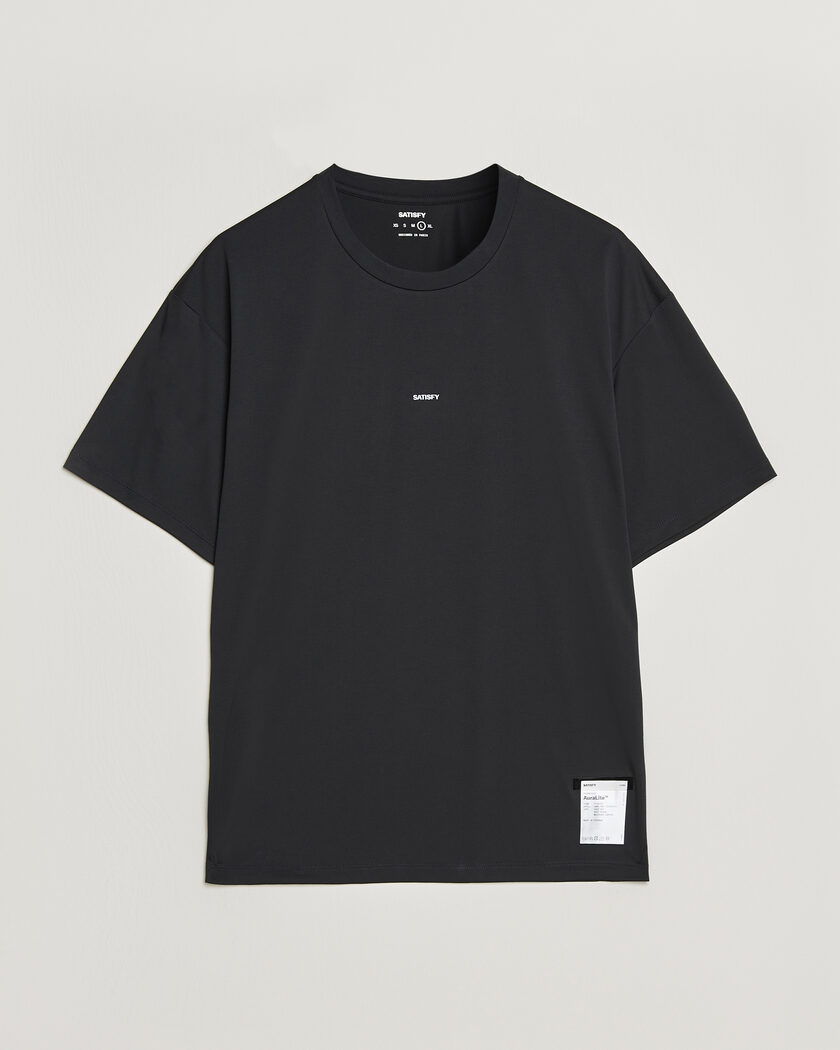 Satisfy AuraLite T-Shirt Black – Svart