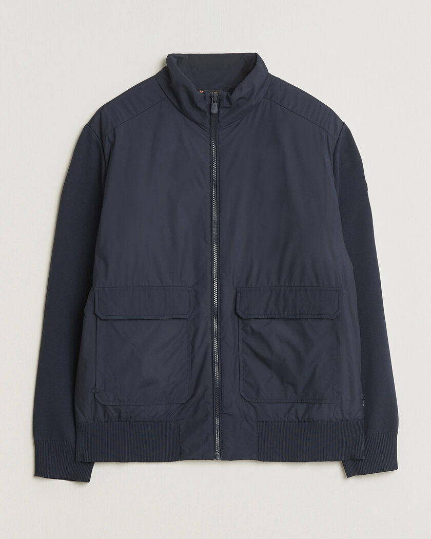 Save The Duck Alfo Hybrid Jacket Navy Blue – Blå