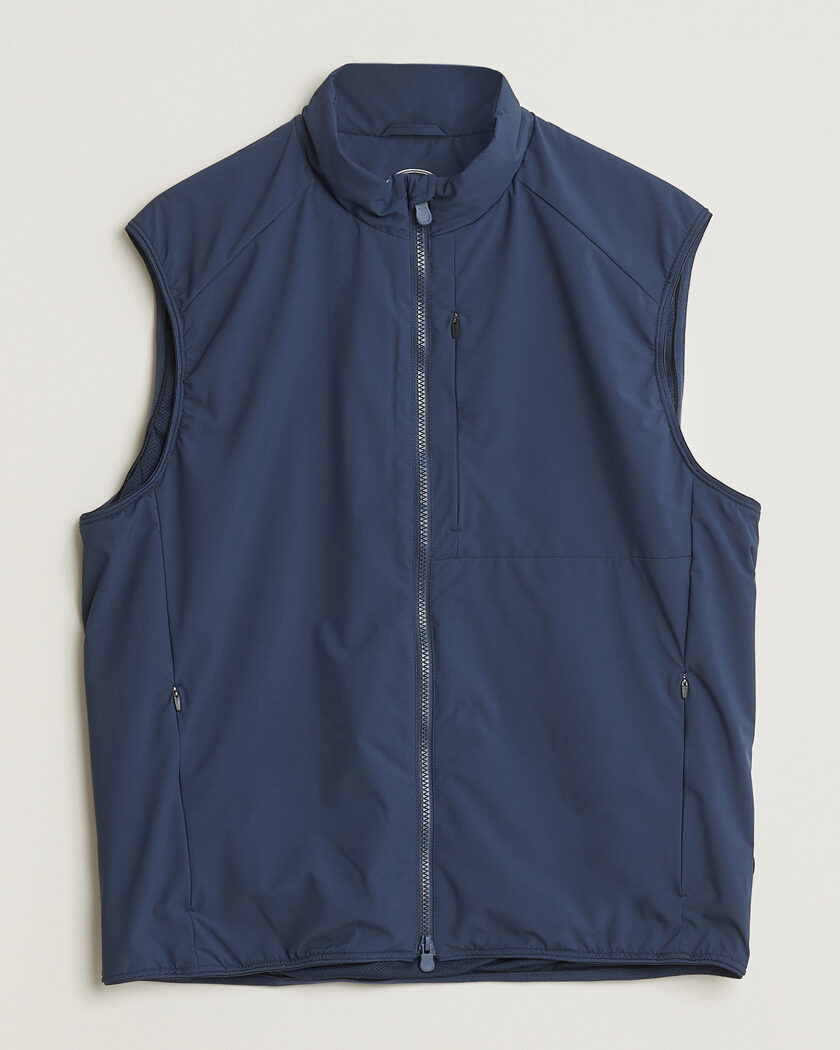 Save The Duck Joe Wind/Water Resistant Vest Navy Blue – Blå
