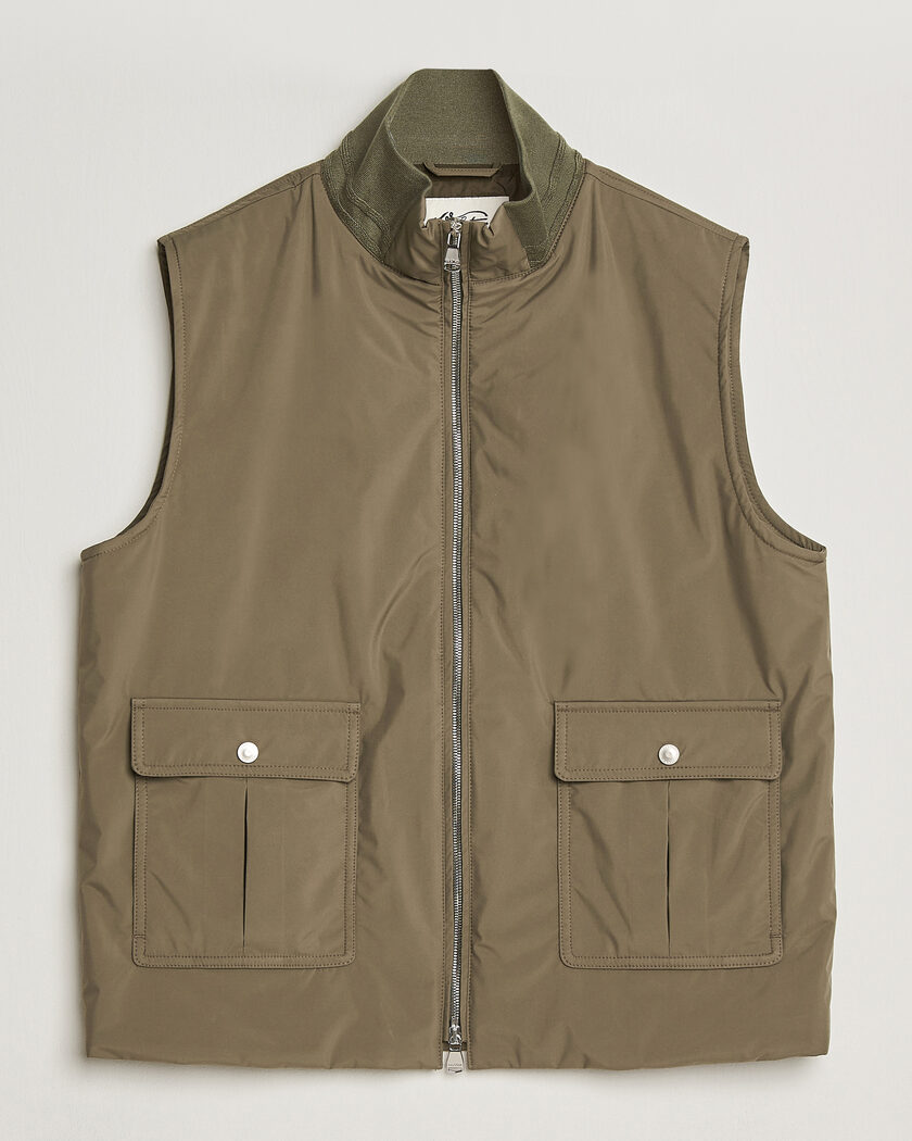 Valstar Nylon Zip Vest Military – Grön