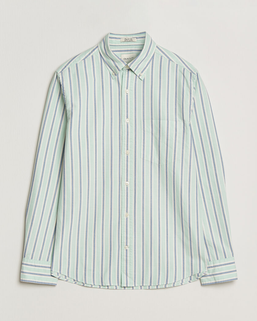 Gant Regluar Fit Archive Oxford Shirt Washed Turquoise – Grön