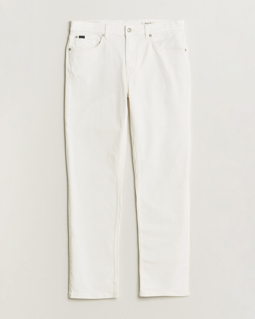 GANT Regular Fit Jeans Eggshell – Vit