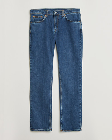 GANT Regular Fit Jeans Mid Blue Vintage – Blå