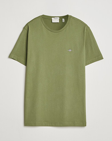 GANT The Original T-Shirt Dry Herb Green – Grön