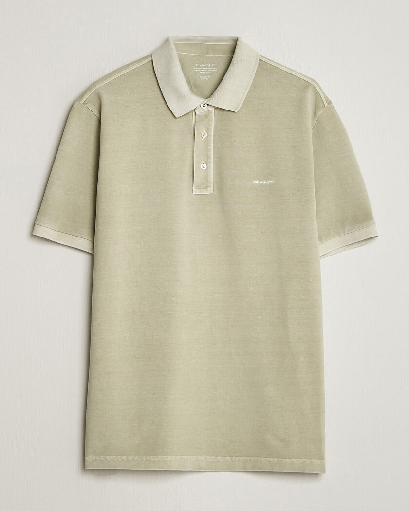 GANT Sunfaded Polo Milky Matcha – Grön