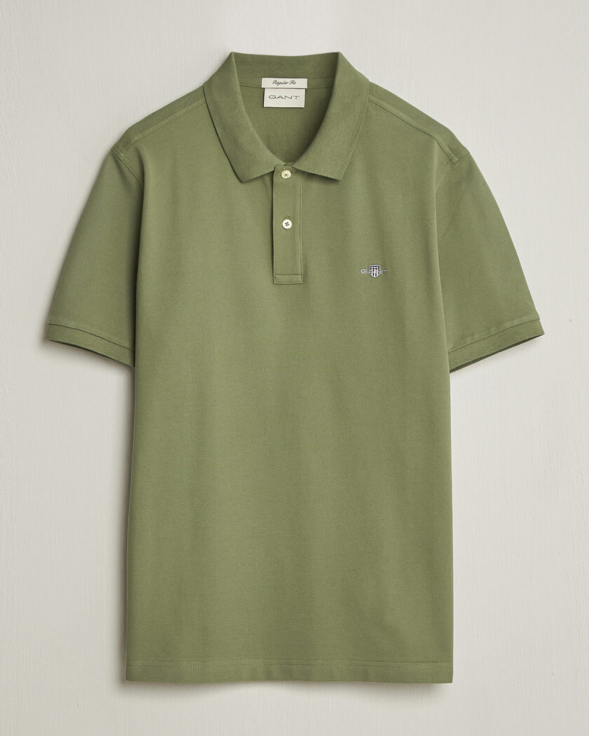 Gant The Original Polo Dry Herb Green – Grön
