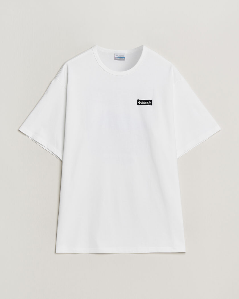 Columbia Heavyweight Back Graphic T-Shirt White – Vit