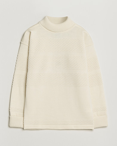 S.N.S. Herning Fisherman Sweater Natural White – Vit