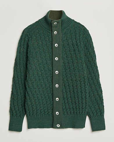 S.N.S. Herning Stark Cardigan Machine Green – Grön
