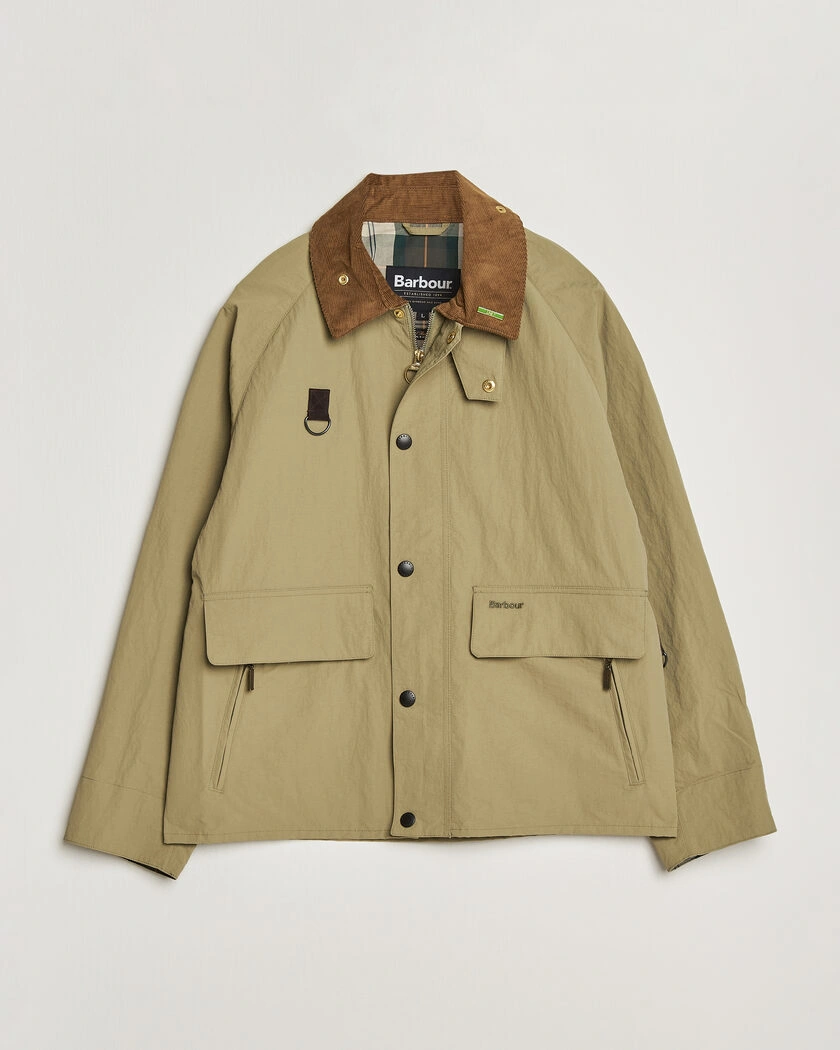 Barbour Lifestyle Icons Spey Jacket Bleached Olive – Grön