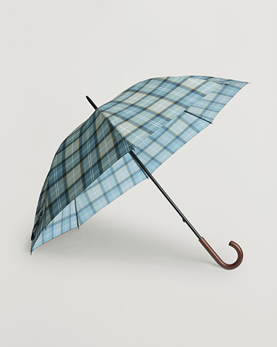 Barbour Lifestyle Full Length Tartan Umbrella Highland Loch – Grön