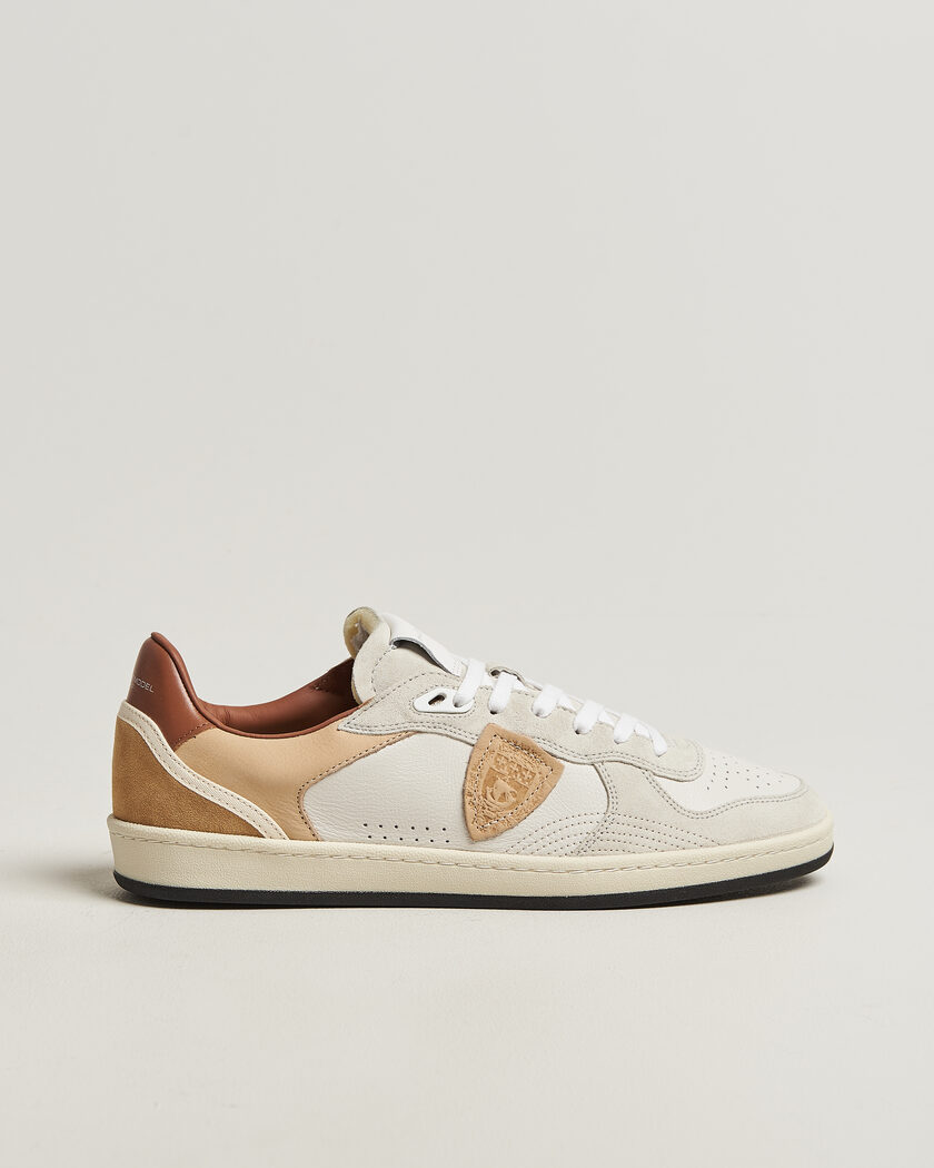 Philippe Model Pgal Low Leather Sneaker Light Brown – Brun