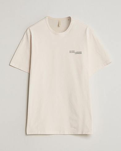 Sunflower Logo T-Shirt Off White – Vit