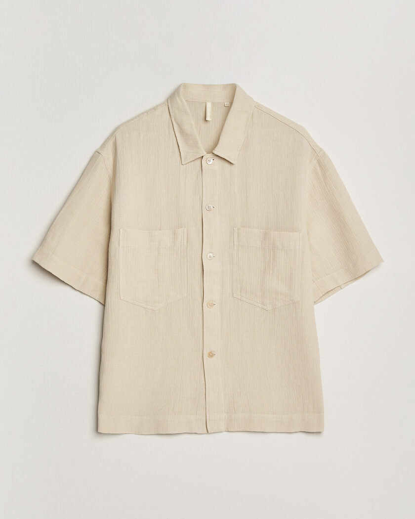 Sunflower Adam Short Sleeve Shirt Off White – Vit