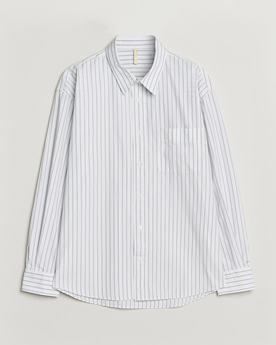 Sunflower New Base Shirt Blue Stripe – Blå
