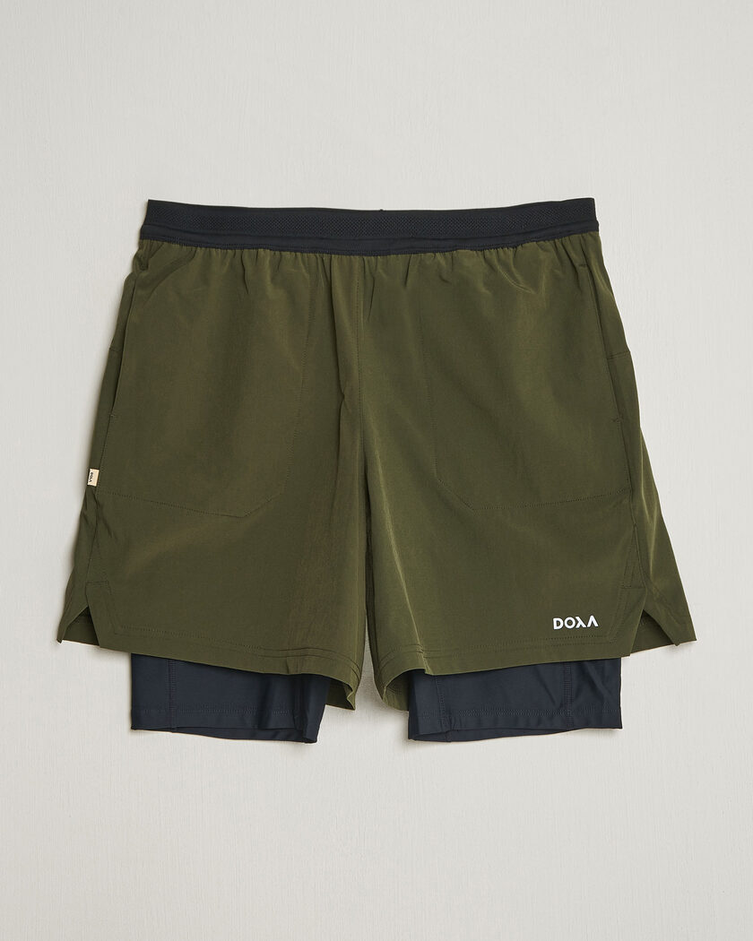 DOXA Rerun 2-In-1 Shorts Forest – Grön