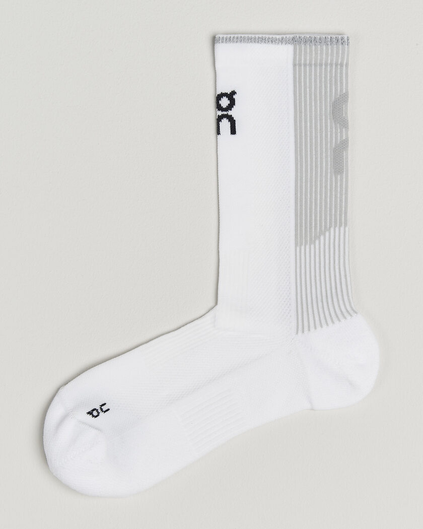 On Performance Run Sock High White – Vit
