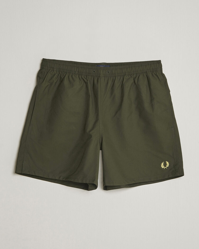 Fred Perry Classic Swimshorts Hunting Green – Grön